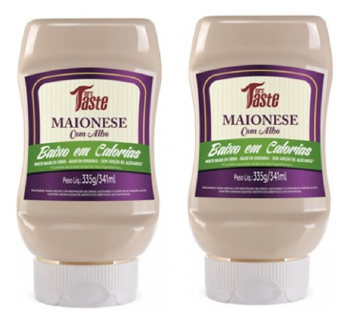 Kit 2x Maionese Com Alho - Mrs Taste 335g