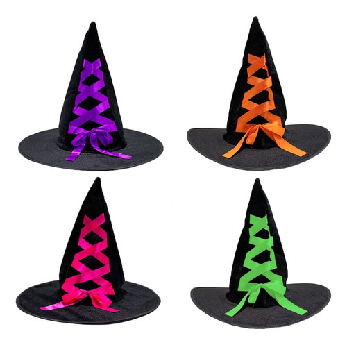 Sombrero Bruja  Disfraz  Halloween  Accesorios