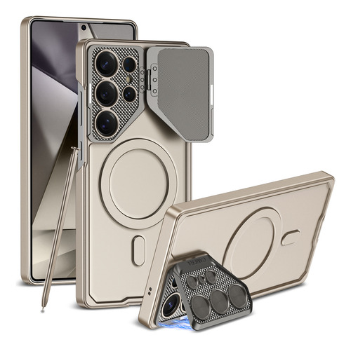 Hhfunda Protectora Para Samsung Galaxy S23ultra S24ultra S25ultra, Lente De Cámara, Resistente A Uso Militar, Funda De T