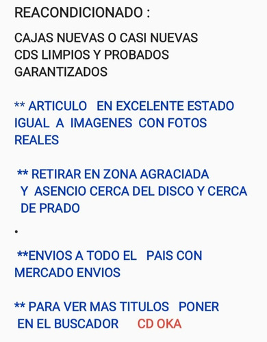 Imagen 4 de 5 de Cd Carlos Santana Coleccion Privada Exitos Como Nuevo