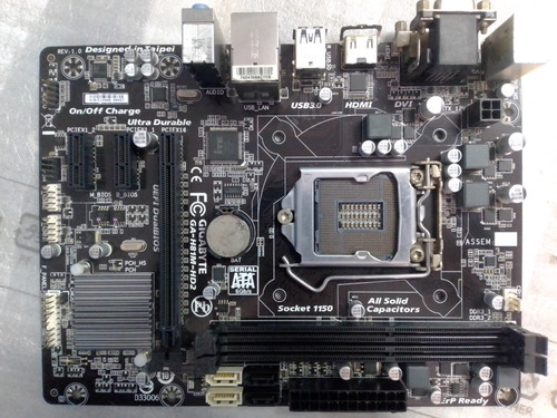 Placa 1150 Ga-h81m-h2d Gigabyte Cuarta Generacio Core I7/5/3