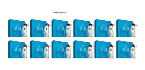Pack De 12 Tequila Casa Dragones Joven +2 Copas 750 Ml