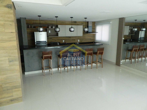 Imagem 14 de 30 de Novo * Prontinho Para Morar Em Praia Top - 3 Dorms Com 2 Vagas - Vlct00100