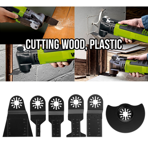6 Pcs Kit De Corte De Madera Hojas De Sierra Resistentes