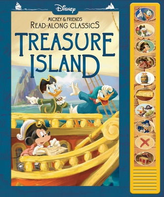 Libro Disney Mickey And Friends: Treasure Island Read-alo...