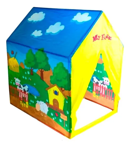 Carpa Casita De Juegos Rincon De Campo Infantil