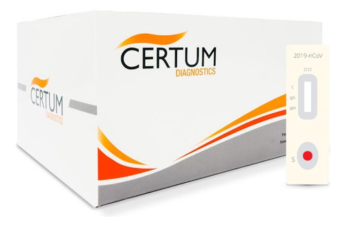 Prueba De Anticuerpos Para Sars-cov-2  - Kit Con 25 - Certum