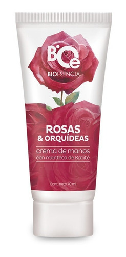 Crema De Manos Karite Rosa Y Orquideas Bioesencia