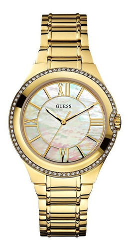 Relógio Guess Feminino Dourado 92447lpgsda3 W0112l1