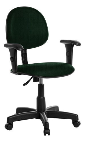 Cadeira De Escritório Executiva Com Braço Rcp Cor Verde