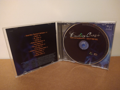 Couting Crows-august And Everything After-live At Town-cd (Usado)