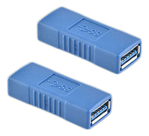 2 Usb 3.0 Af Alta Velocidad Usb3.0 Hembra Una Adaptador Para