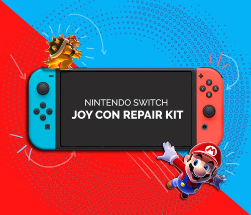 Imagen 5 de 9 de Analogico Control Joy Con Nintendo Switch Repuesto Combo Destornillador Triwing Pago Cuotas Envio