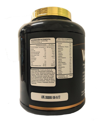 Proteina Elite Labs Whey Gold 5 Lb Proteina Hidrolizada