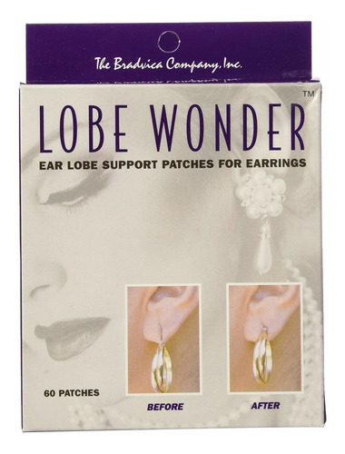 Parches De Apoyo Lobe Wonder Para Aretes 60 Piezas (paquete