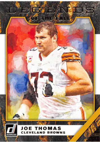 Las Leyendas Del Fútbol De Otoño De Donruss 2019: Joe Thomas