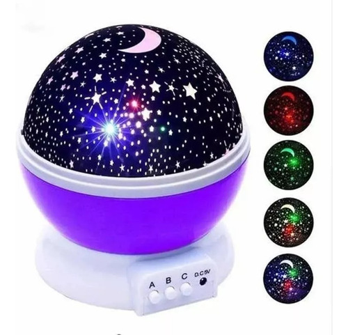 Velador Led Luz De Estrella Cielo Noche Proyector Usb Regalo