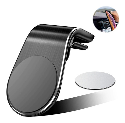 Suporte Celular Automotivo Magnético Veicular Carro Tipo L