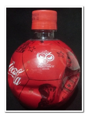 Botella Balón Mundial Germany 2006 Sellada, Coca Cola 400ml (Usado)