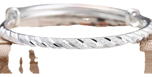 Pulsera Plateada Con Forma De Lluvia De Meteoritos Con Forma