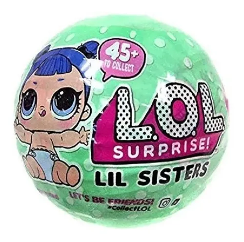 Muñeca L.o.l Surprise! Lil Sisters Series 3 Cabello Morado