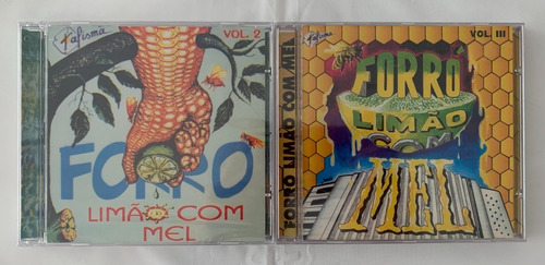 2 Cds Limão Com Mel Vol. Il E Vol. Ill - Lacrados De Fábrica