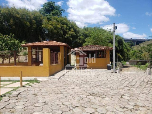 Chacara Com 48 Mil M² Com Casa Sede, Pronta Para Moradira Ou Lazer Na Região De Jacareí(sp) - Ch0036
