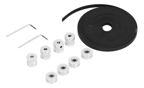 Kit De Ruedas Síncronas Con Polea Para Correa Dentada Gt2, A