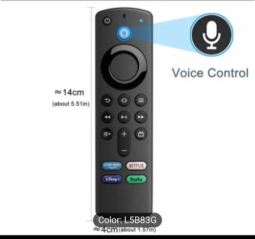 Control Remoto Para Fire Tv Stick 2da Y 3ra Generación.
