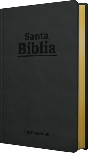 Biblia Nrv 2000 Act Con Himnario  Negro - Símil Piel