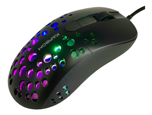 Mouse Gamer X9 2400dpi Ka-619 Rgb Led Usb Com Fio Kapbom Cor Preto