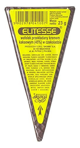 Skawa Elitesse Obleas Triángulo De Cacao Cubiertos En El Paq