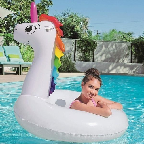 Imagen 4 de 8 de Inflable Unicornio Salvavidas 36123 Bestway Educando