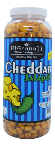 Botana Maiz Premium Higranoli 400g Cheddar Jalapeño 1 Bote