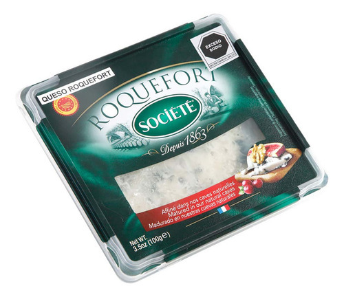 Queso Roquefort President 100g