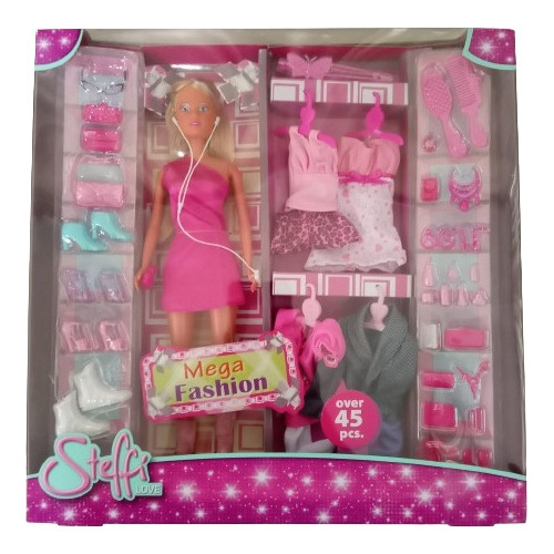 Muñeca Steffi Love Mega Fashion + Accesorios Regalo Navidad