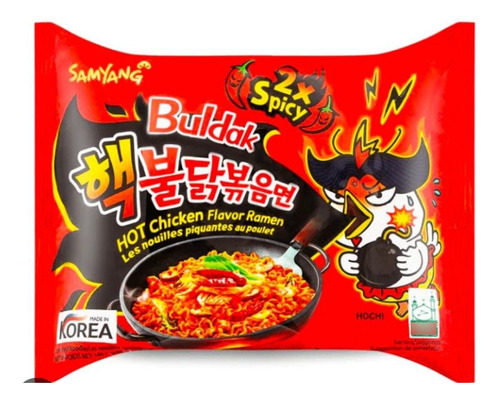 Buldak / Ramen Doble Picante Sabor Pollo - Samyang - 140grs.