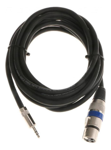 Cable De Bocina De 3,5 Mm Macho A Xlr Hembra Micrófono