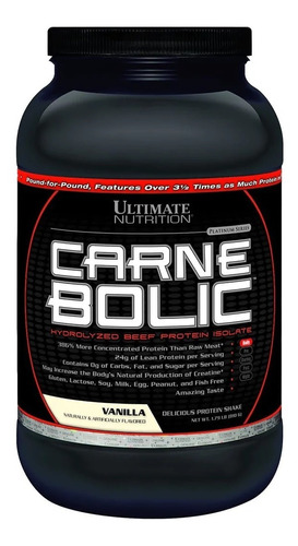 Suplemento en polvo Ultimate Nutrition  carnebolic