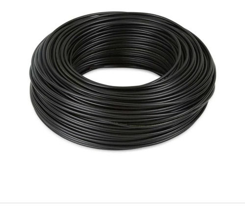 Cable Thw Nro.14 Awg 75°c 600v Negro Rollo 100mts Cablesca