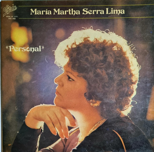 Personal María Martha Serra Lima Vinilo Serie De Lujo Lp