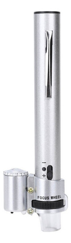 . Microscopio Led Portátil De Enfoque Ajustable Tipo Pluma