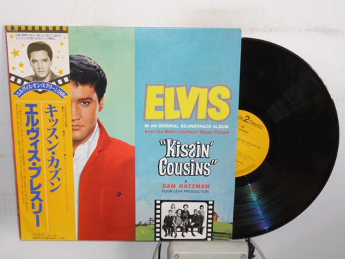 Elvis Presley Kissin´ Cousins Vinilo Japonés Con Obi