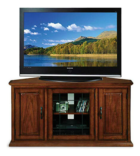 80385 Mueble Esquinero Para Tv De Tres Puertas De Vidrio Emp