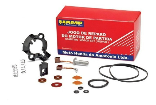 Kit Reparación Burro Carbones Honda Orig Cg 150 Centro Motos