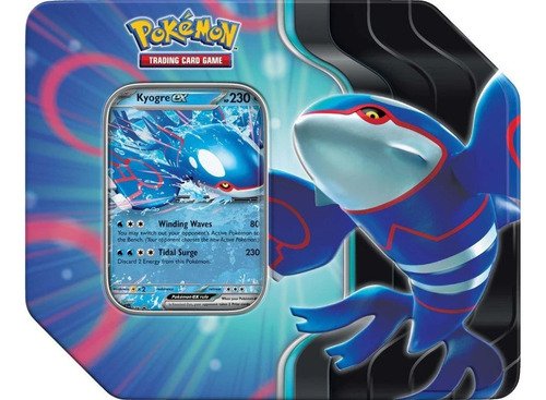 Pokémon Trading Card Game Azure Legends Kyogre Ex Tin
