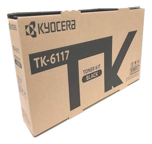 Toner Kyocera Tk-6117 Negro Ecosys M4132idn / M4125i 15k Pg