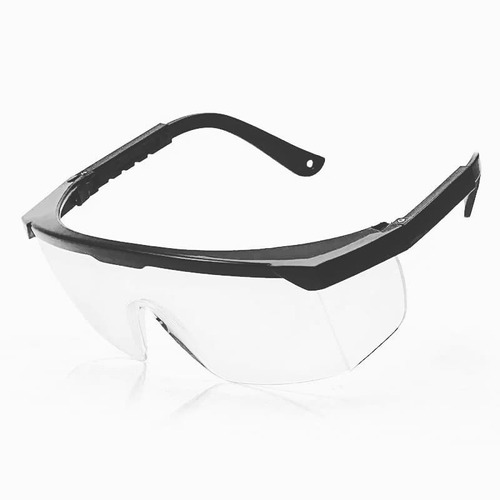 Gafas De Seguridad Y Protección Marco Negro Lente Transparen