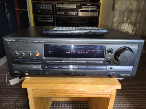 Sintoamplificador Receiver 5.1 Technics Sa-ax710 Excelente!!