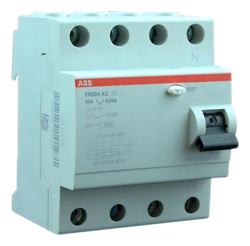 Interruptor diferencial ABB FH200 FH204 AC-63/0.03